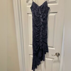 Blue Chiffon Dress